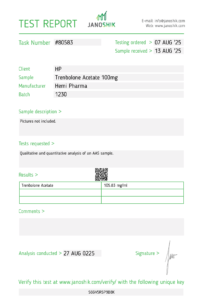 Trenbolone Acetate 100mg