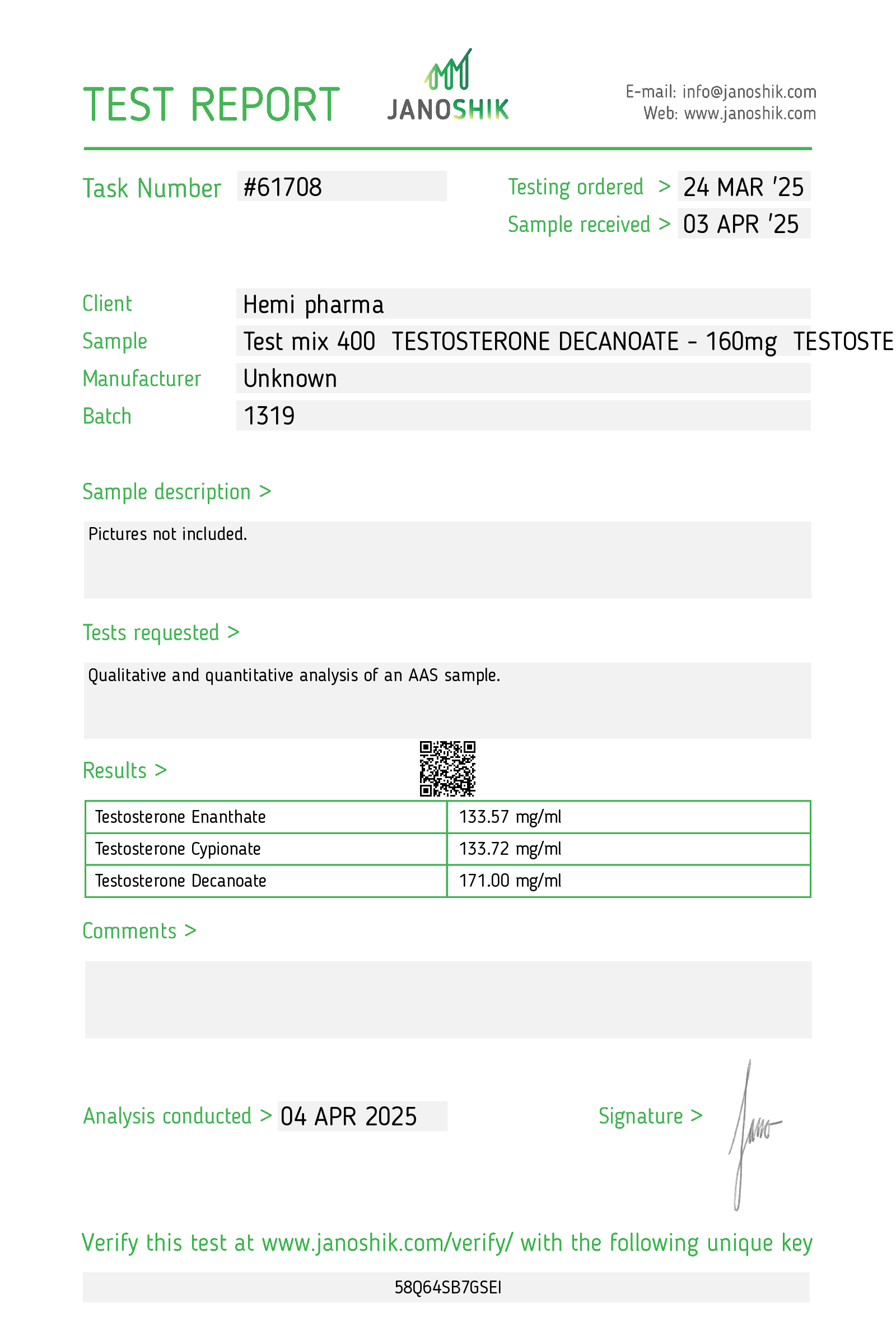 Testosterone Mix 400mg Testosterone Mix 400mg